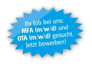 Bewerber für MFA (m/w/d) und OTA (m/w/d) gesucht!